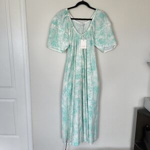 Scanlan Theodore Voile Print Dress Size 2 NWT